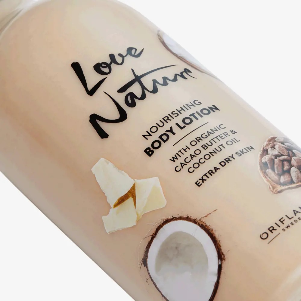 Nourishing Body Lotion with Organic Cacao Butter & Coconut Oil