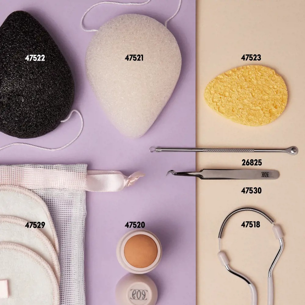 Conjak Facial Cleansing Sponge Containing Coal