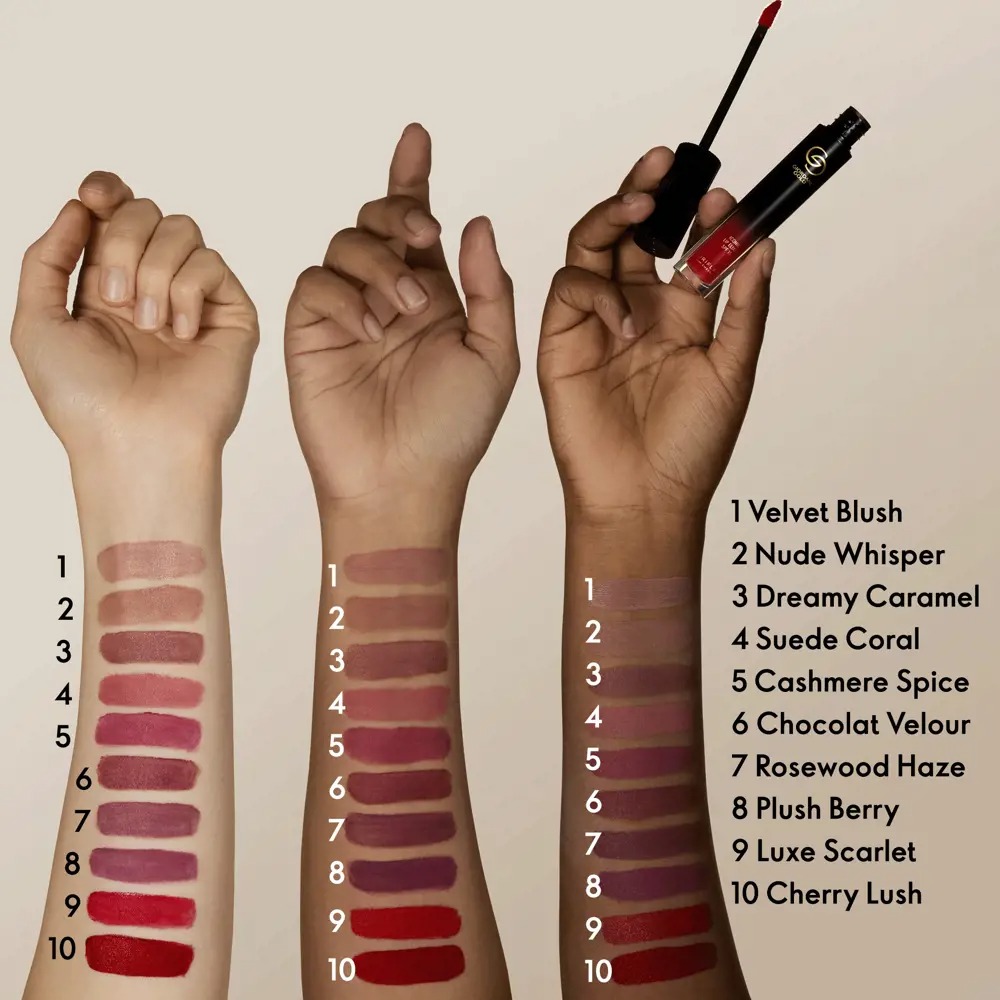 Giordani Gold Iconic Elixir Liquid Lipstick SPF 15