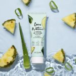 Love Nature Organic Aloe Vera and Pineapple Moisturizing Cleansing Gel