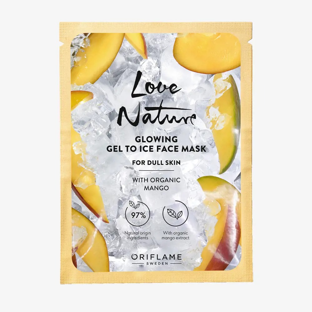Love Nature Organic Mango Sparkling Gel Face Mask