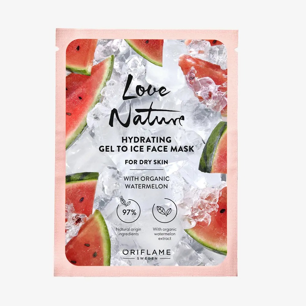 Love Nature Organic Watermelon Moisturizing Gel Face Mask