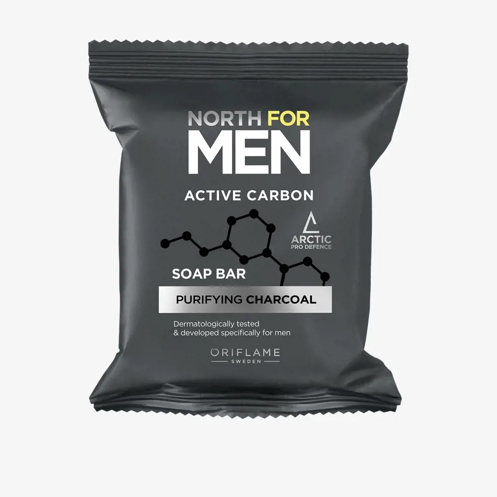 North For Men Active Carbon Soap
