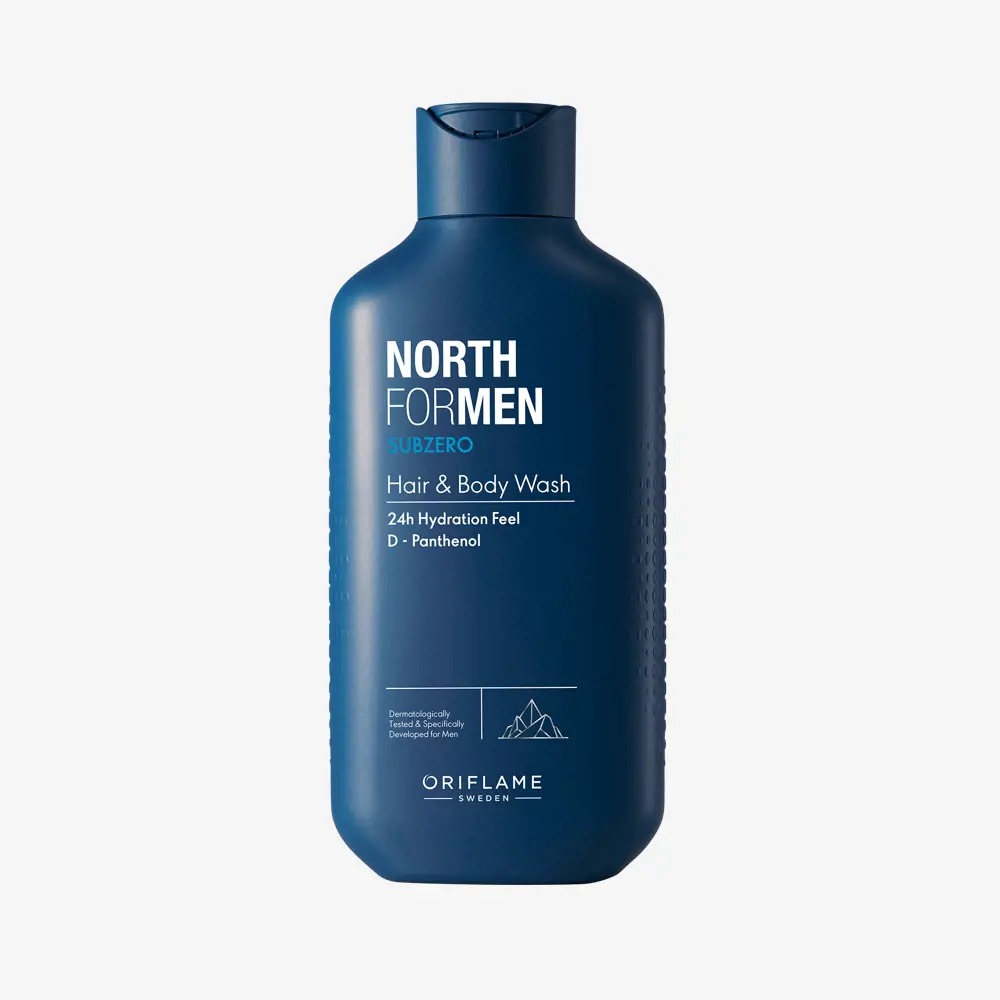 North For Men Subzero Hair and Body Shampoo