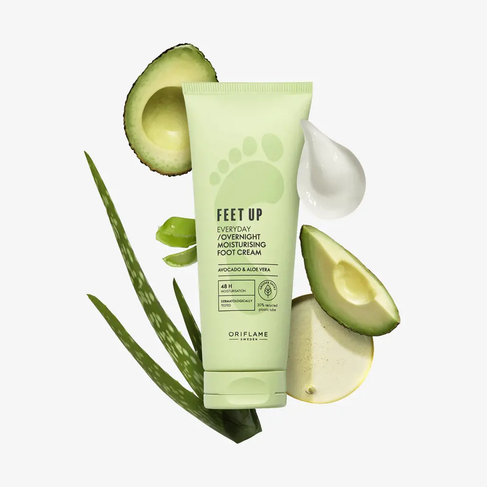 Feet Up Everyday Moisturizing Foot Cream All Night Long