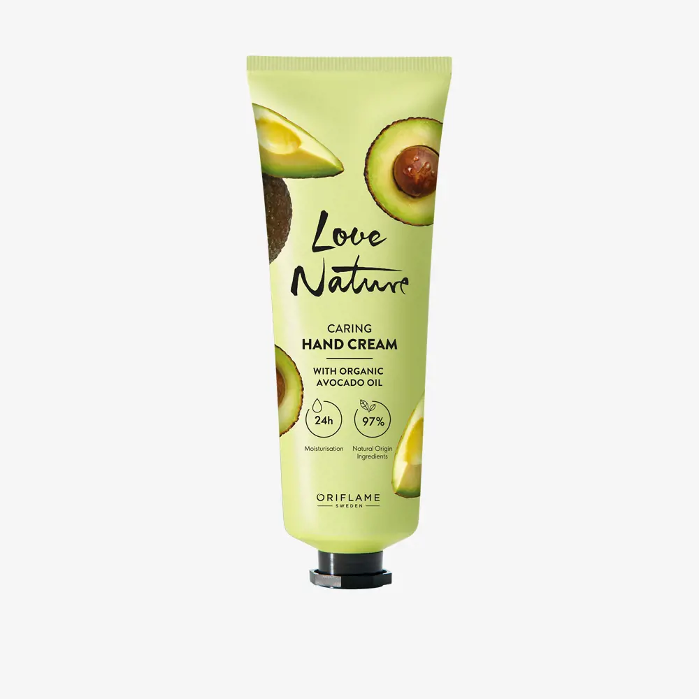 Love Nature Nourishing Hand Cream Containing Organic Avocado Oil
