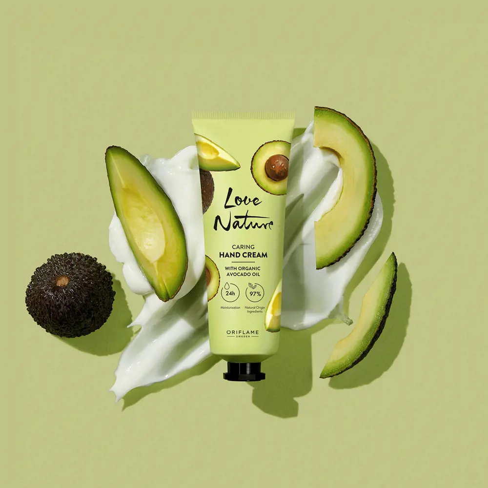 Love Nature Nourishing Hand Cream Containing Organic Avocado Oil