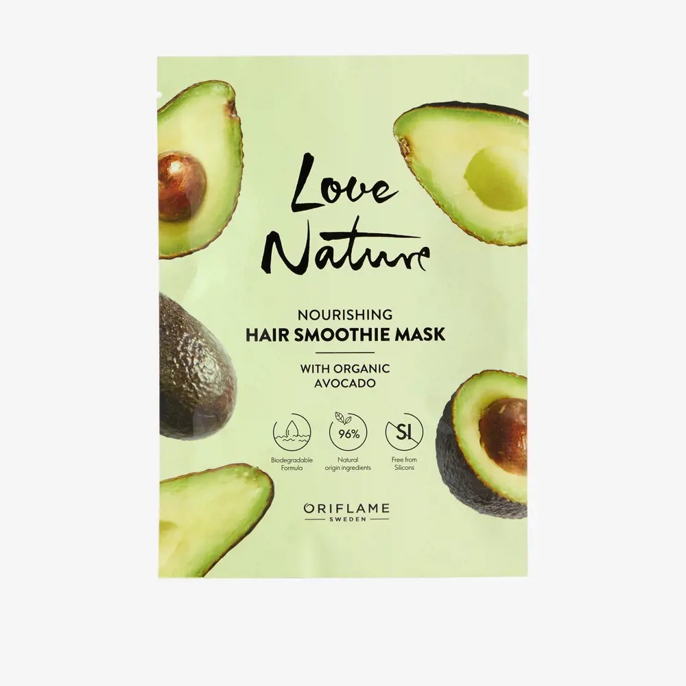 Love Nature Reparative Hair Mask Containing Organic Avocado