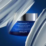 Novage+ Intense Skin Recharge Mask Applied at Night