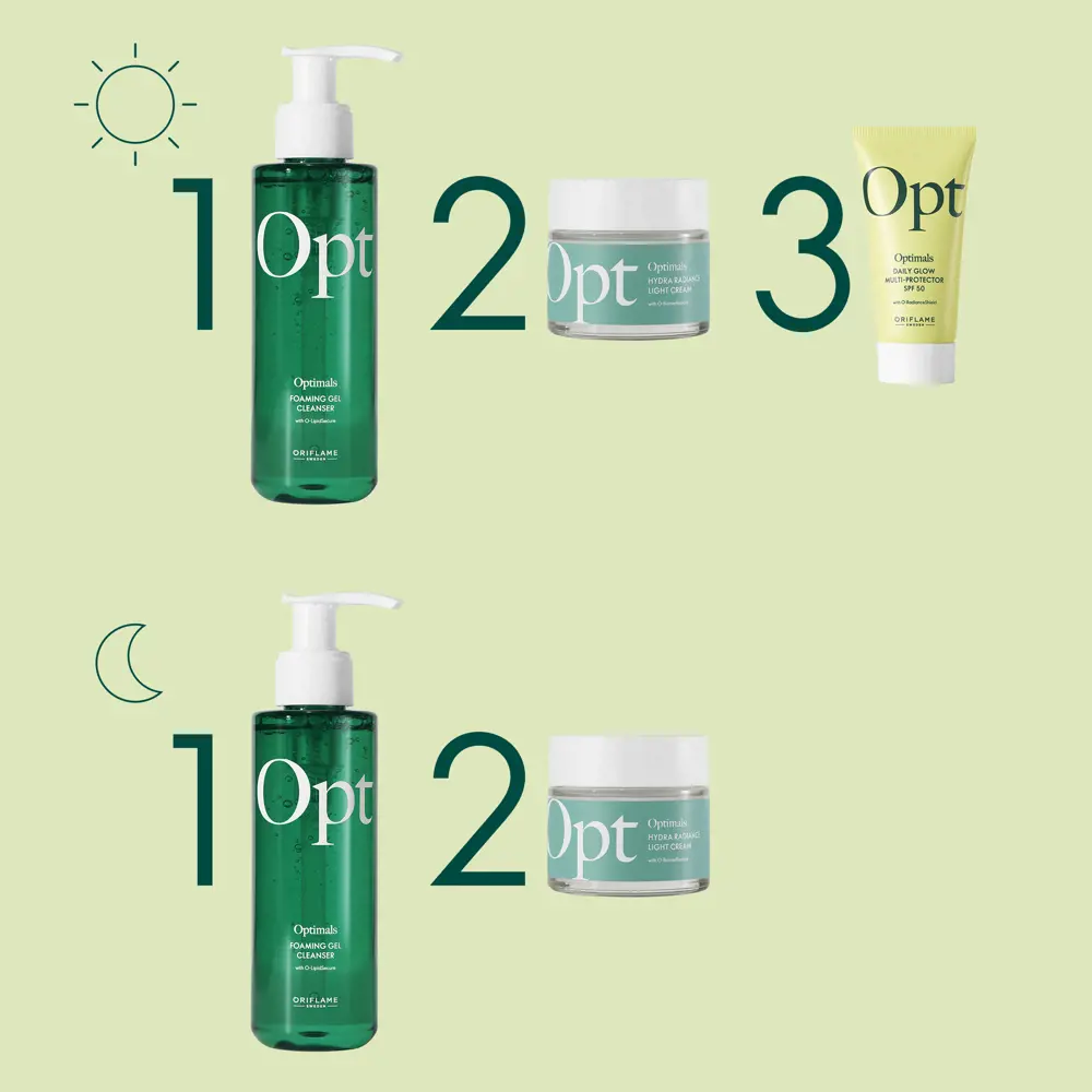 Opt Optimals Hydra Radiance Light Cream