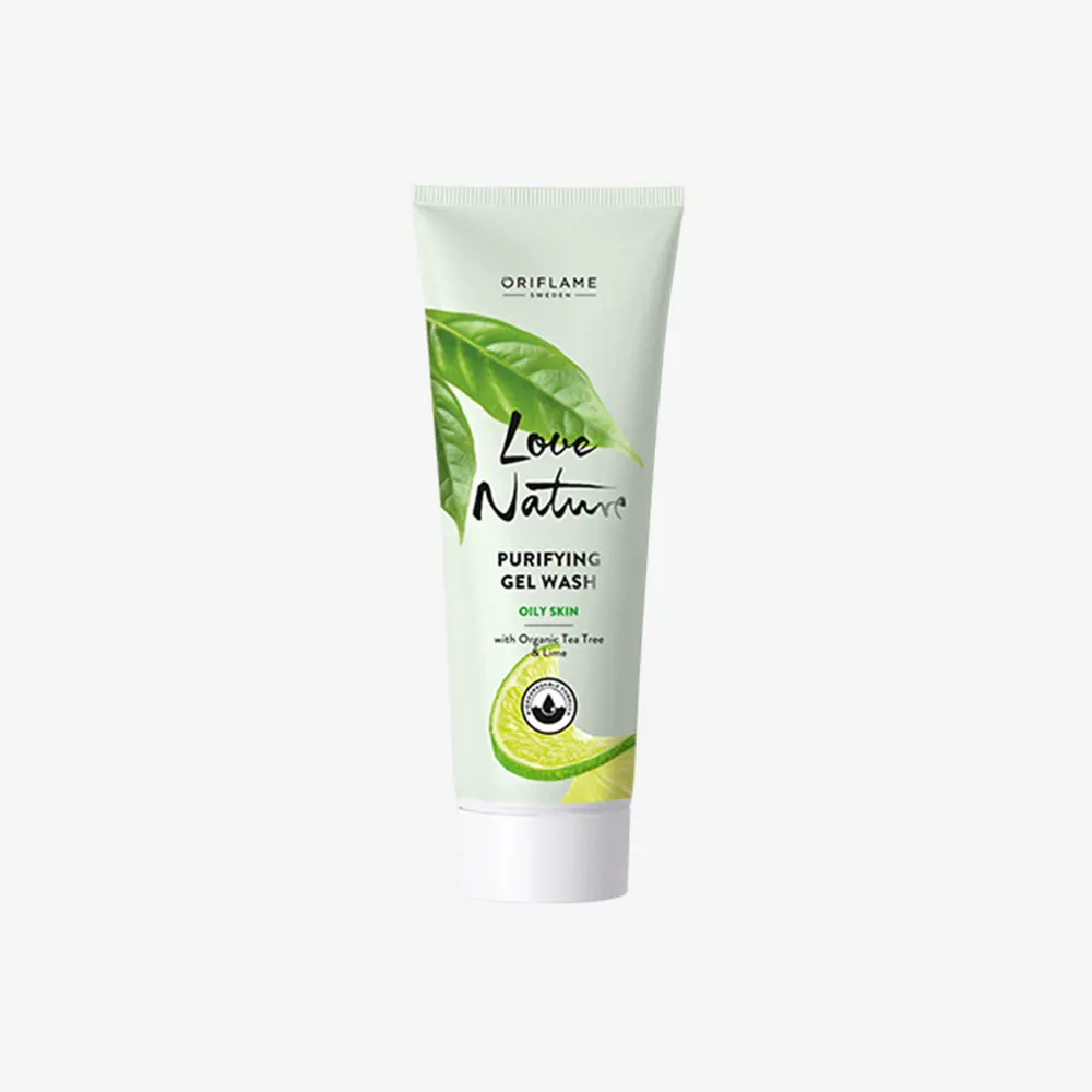 Purifying Gel Wash with Organic Tea Tree & Lime